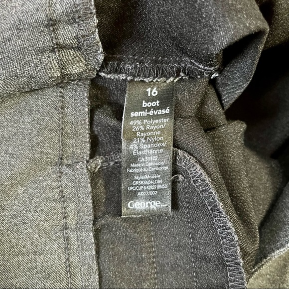 NWOT • Grey George Dress Pants - Picture 7 of 11